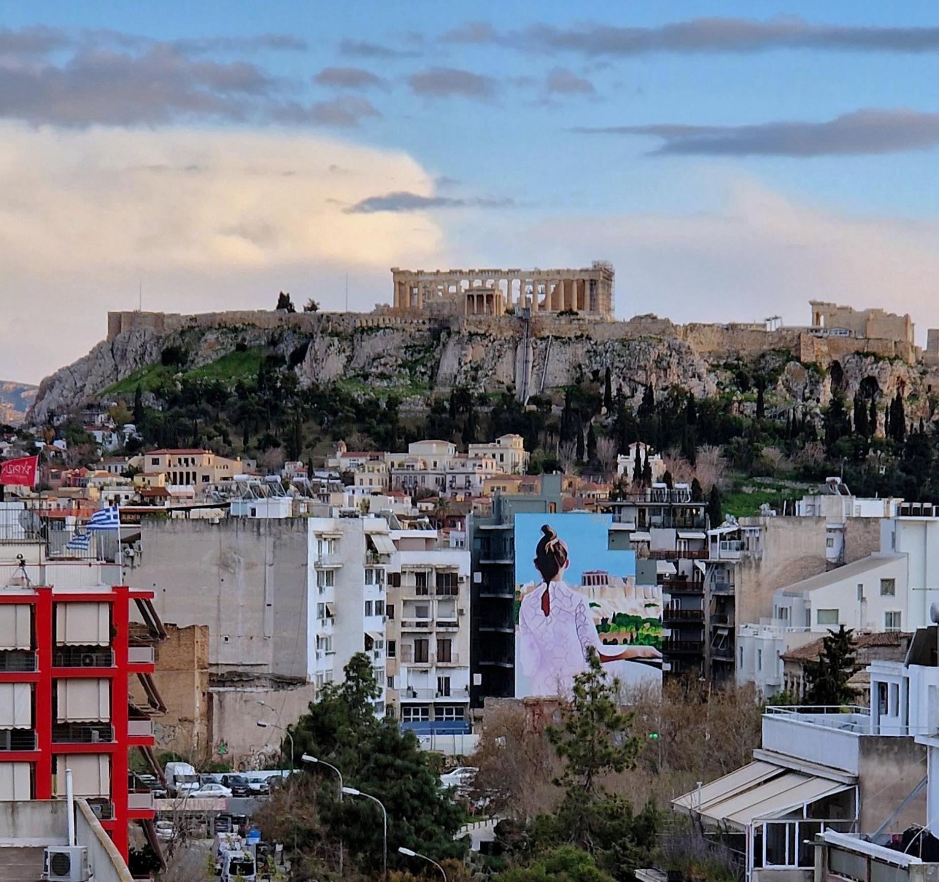 Exquisite Penthouse With Breathtaking Acropolis Panorama View Appartement Athene Buitenkant foto
